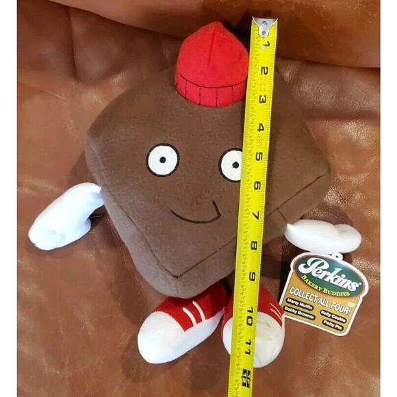 Perkins Bakery Buddies Bobby Brownie 11 Inch Stuffed Animal Plush Toy RARE HTF - Picture 9 of 12